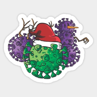 COVID CHRISTMAS Sticker